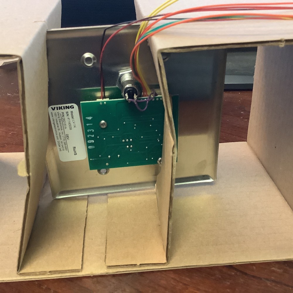 Viking Electronics Line Verification Panel With Key Switch LV-1K