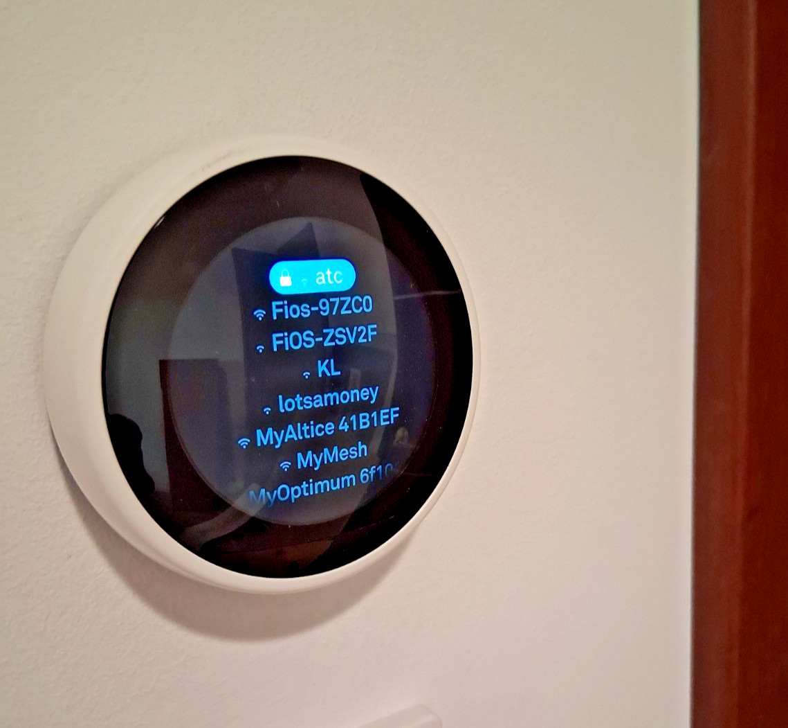 Google Nest 3rd Gen Learning Thermostat A0013, White, Tested, Great