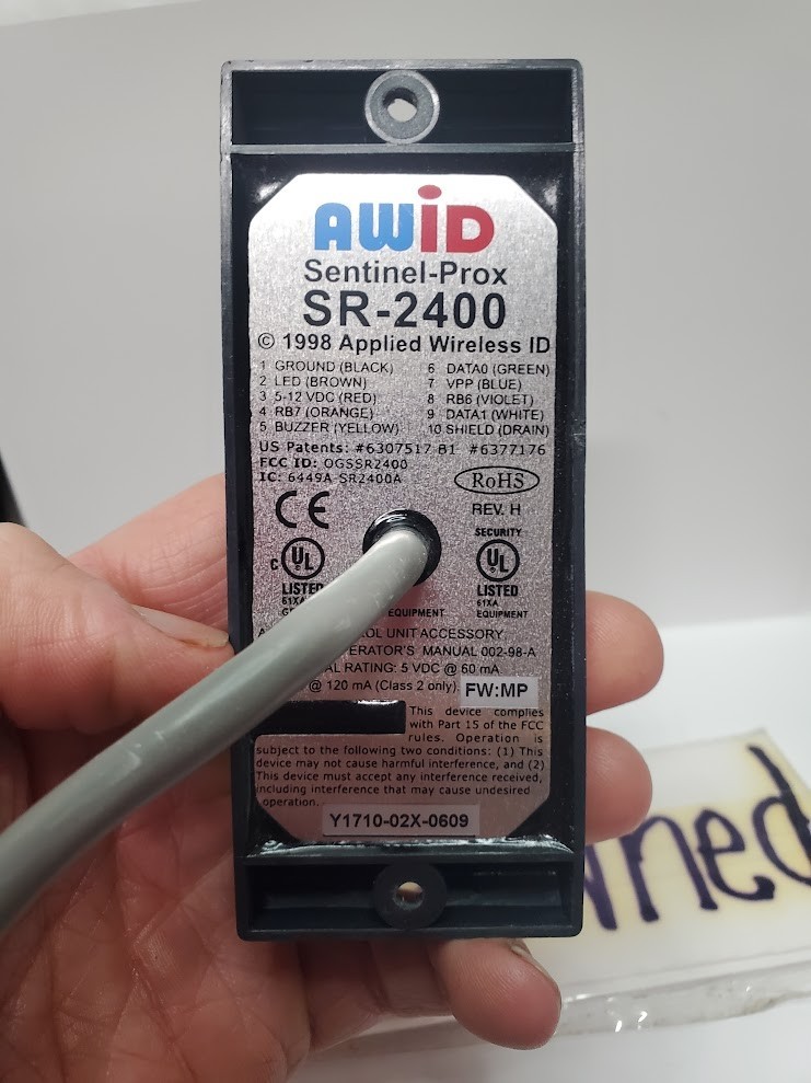 AWID Sentinol-prox sr-2400