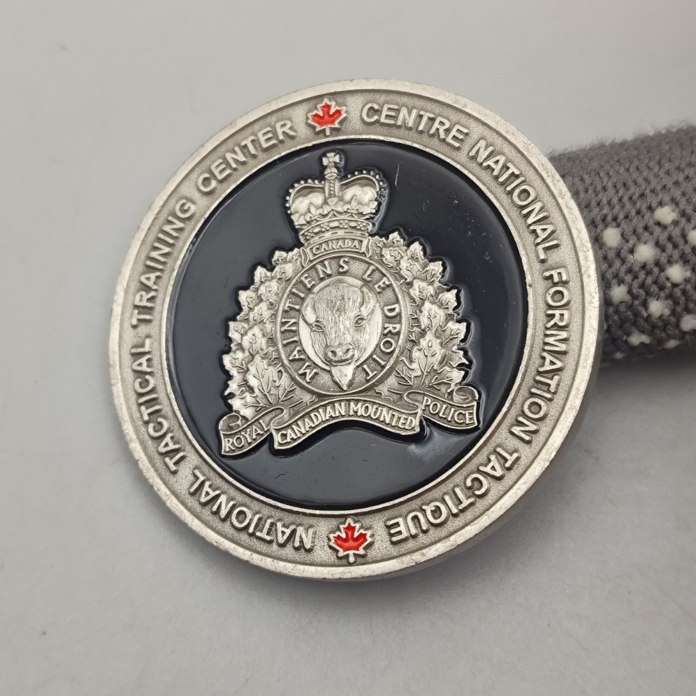 Tactical Training Section Rcmp-Grc Section Formation Tactique Challenge Coin