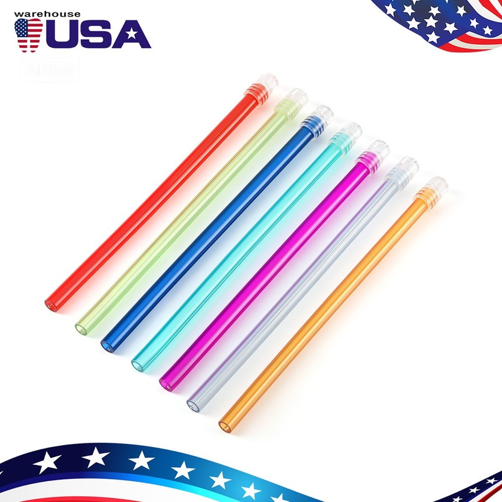 100PCS Disposable Dental Saliva Ejectors Ejector Disposable Suction Tips