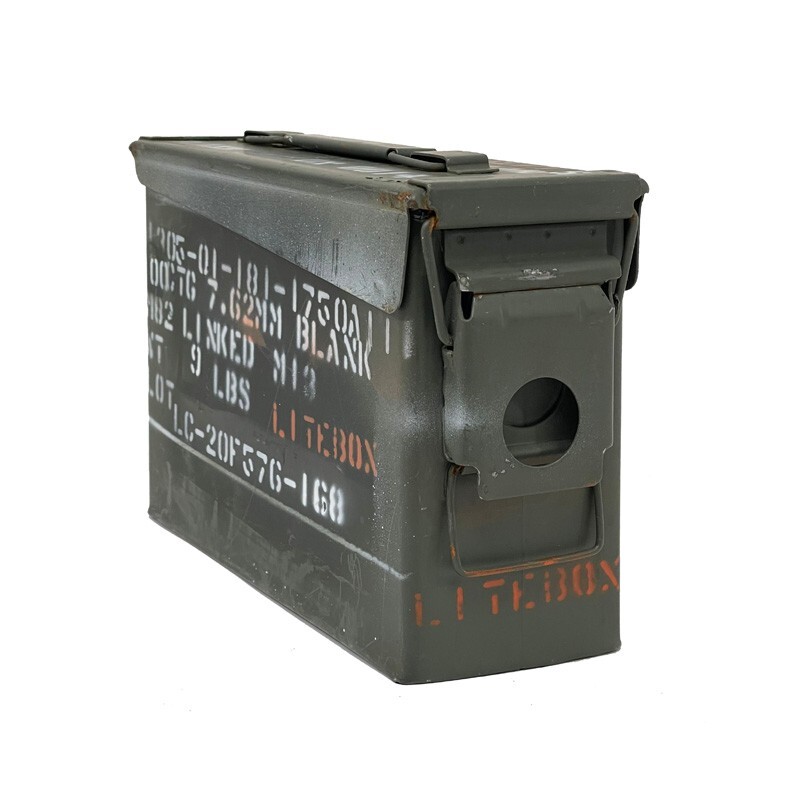 .30 Caliber Ammo Can, Military Surplus, Grade 2 (2 Pack)