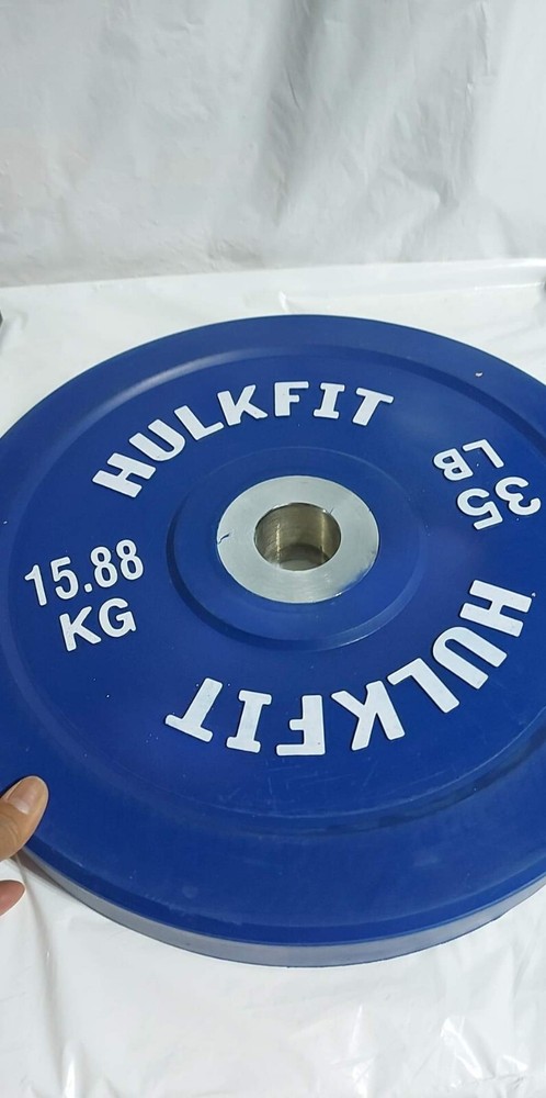 White and Blue 35 lb hulkfit