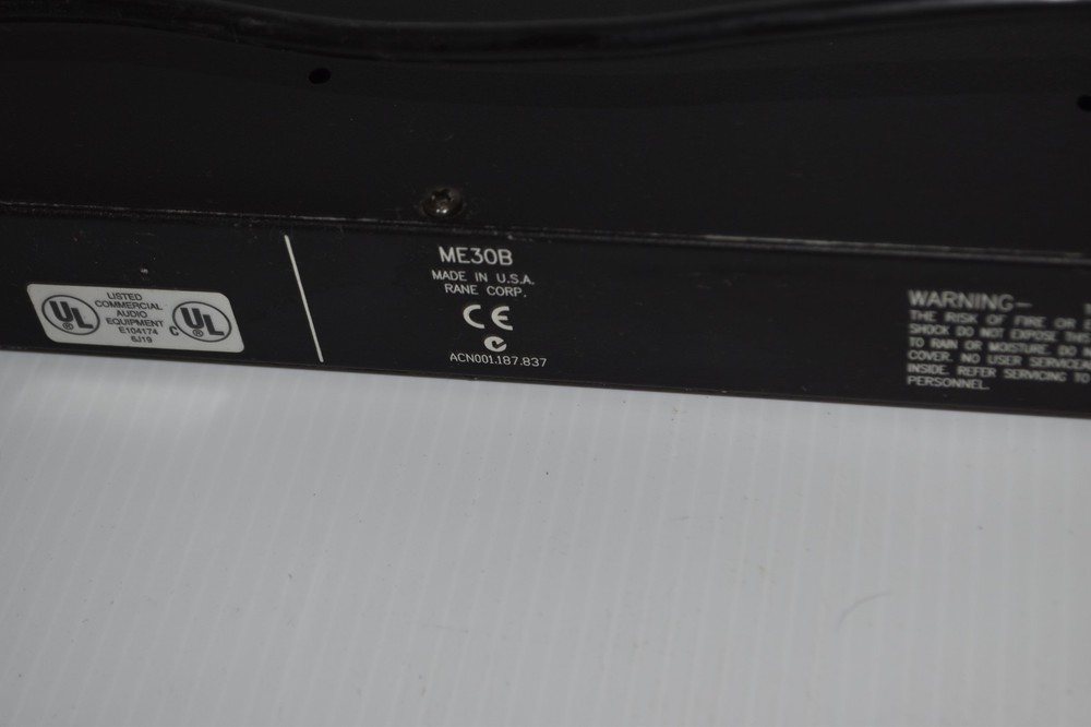 ^^ RANE GRAPIC EQUALIZER ME30B (LAT92)