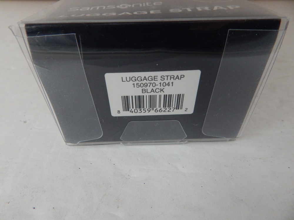 Samsonite 72" Universal Luggage Strap Black New
