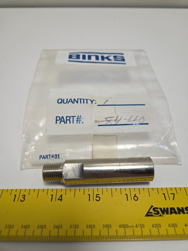 Binks 84-40 Gauge Connection