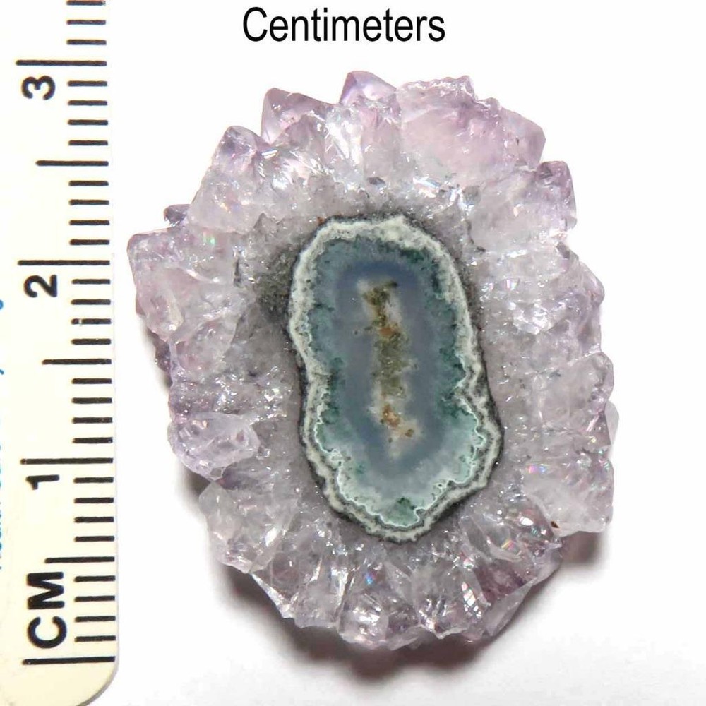 Stalactite Flower Slice Polished Both Sides E148