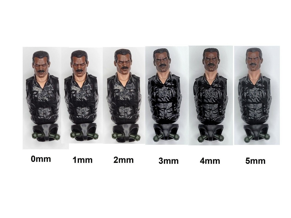 GI Joe Classified 3d Print Tomax Neck Ball Conversion Please Read Description!
