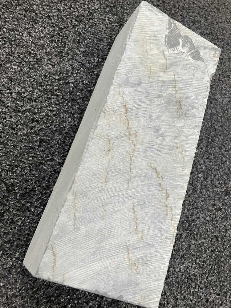 12k grit natural whetstone, orange patterned, second choice + slurry stone