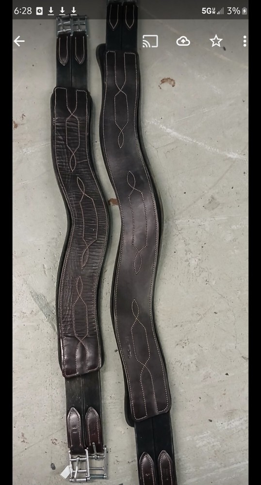 EQUIFIT ANATOMICAL HUNTER LEATHER GIRTHS