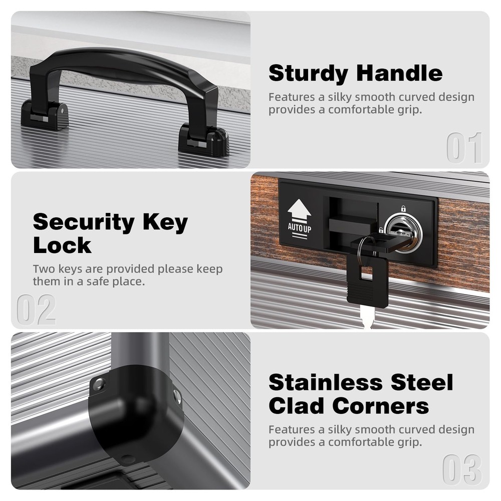 Medicine Lock Box,locking medicine box, Security Lock Boxes【Extra Large16*10 ...