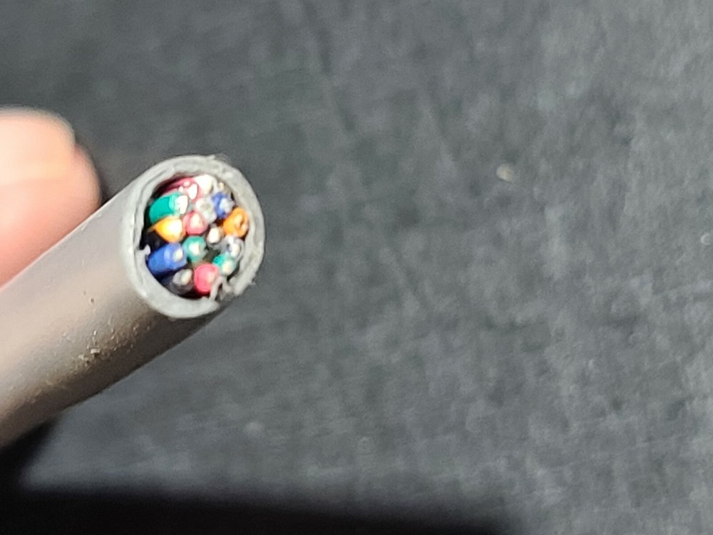 Belden 9541 24/15C EIA RS-232 Shielded Computer/Instrumentation Cable Gray /10ft