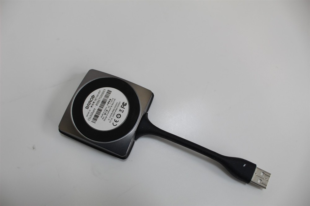 Barco Clickshare R9861500D01 Wireless USB Presentation Button Gray