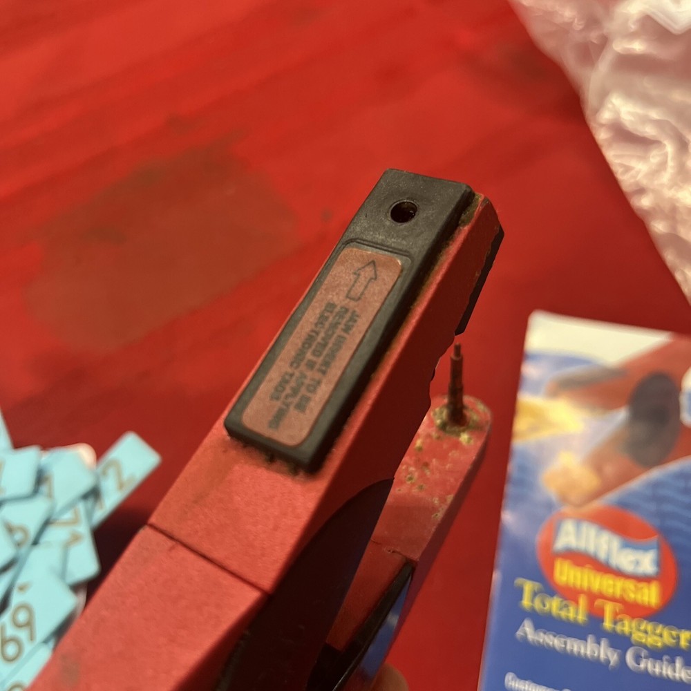 Allflex Total Tagger With Extra Points And Blue Tags