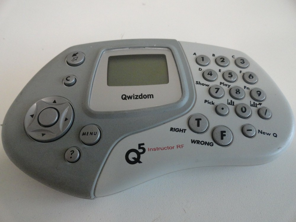 BB12: Quizdom Student Quiz - Q5 RF Instructor - 6 Available