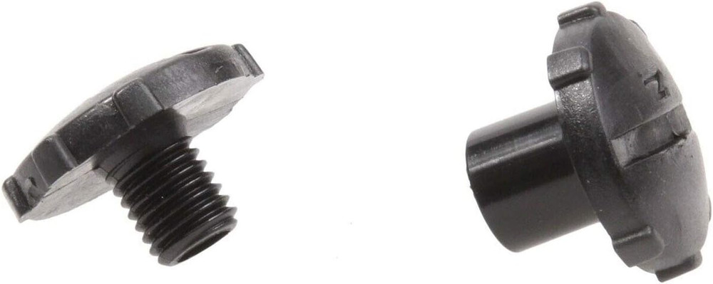 Two Piece Screw Fastener in Plastic for Bcd'S Back Plates