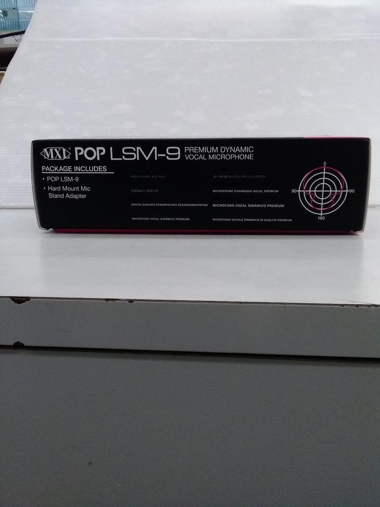 MXL Dynamic Microphone LSM-9 Magenta Used