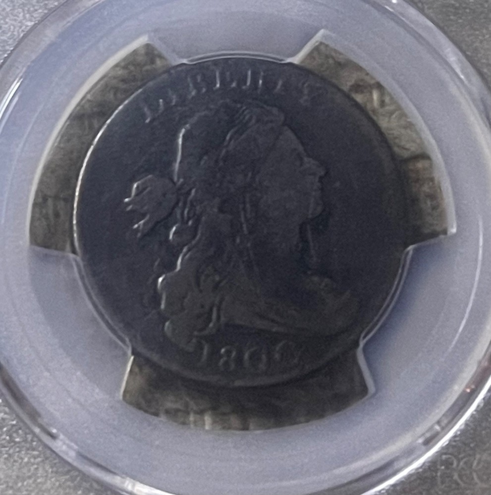 1800 Draped Bust Large Cent (PCGS VG Details)