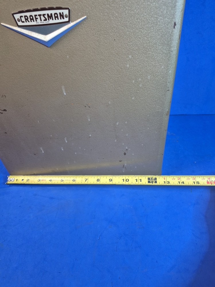 1950's Craftsman Wall Mount Drill Box