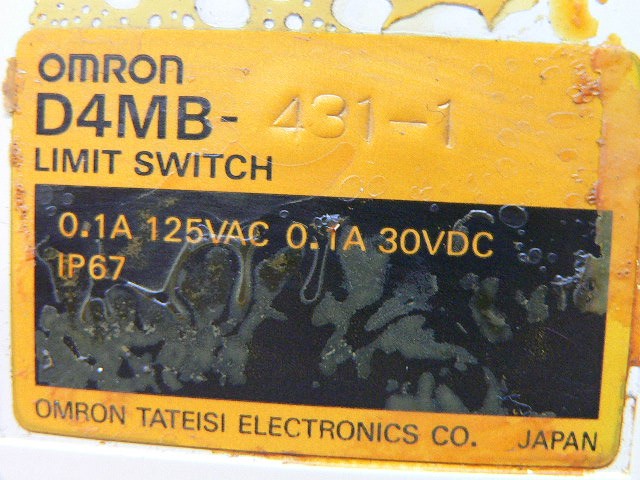Omron D4mb-431-1 Limit Switch