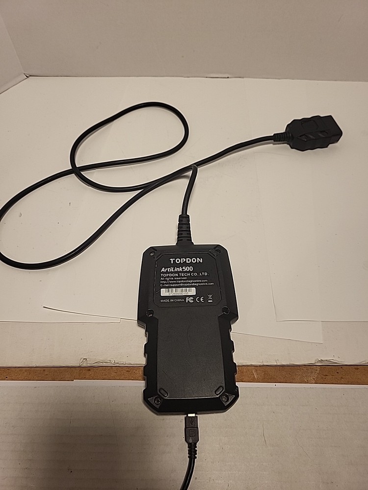 Code Reader, OBDII Modes & Data Graphing, Art Link 500 TOPDON AL500, Tested.