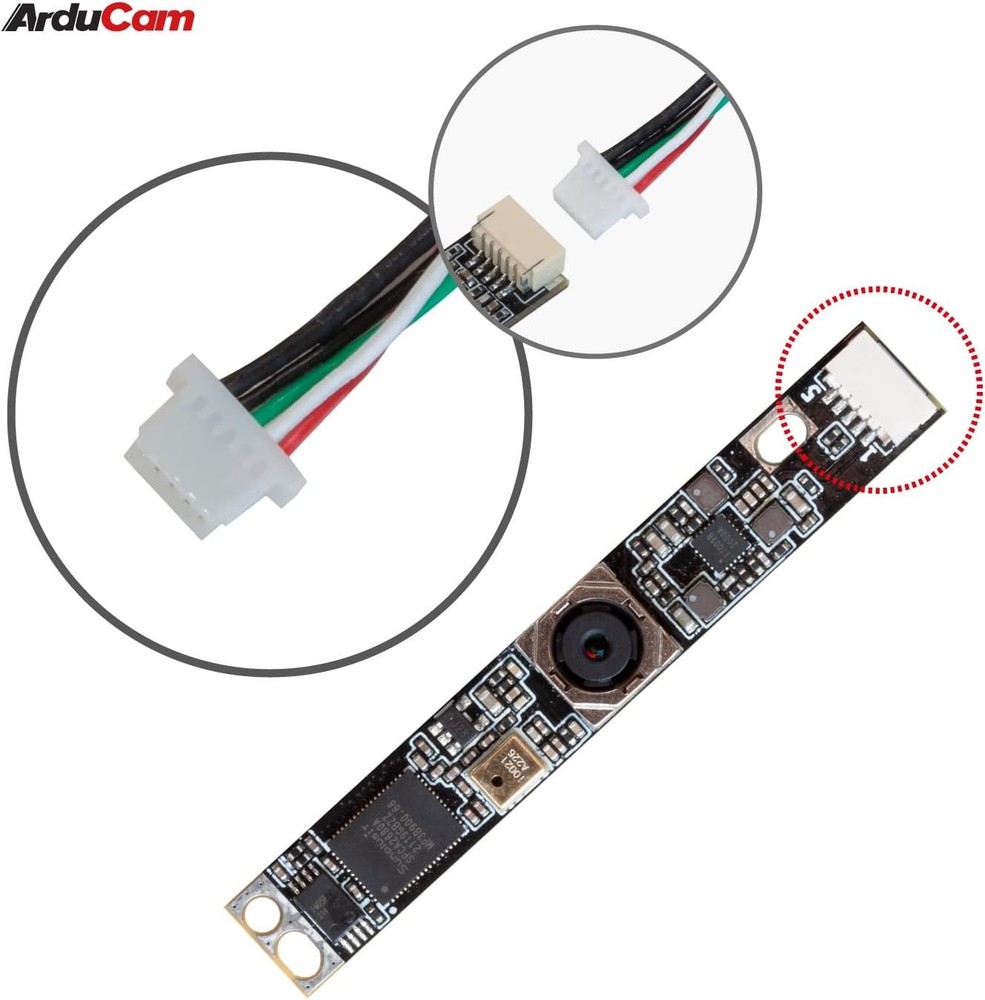 8MP Autofocus USB Camera IMX179 USB 2.0 Lightburn Camera with Microphone Ul