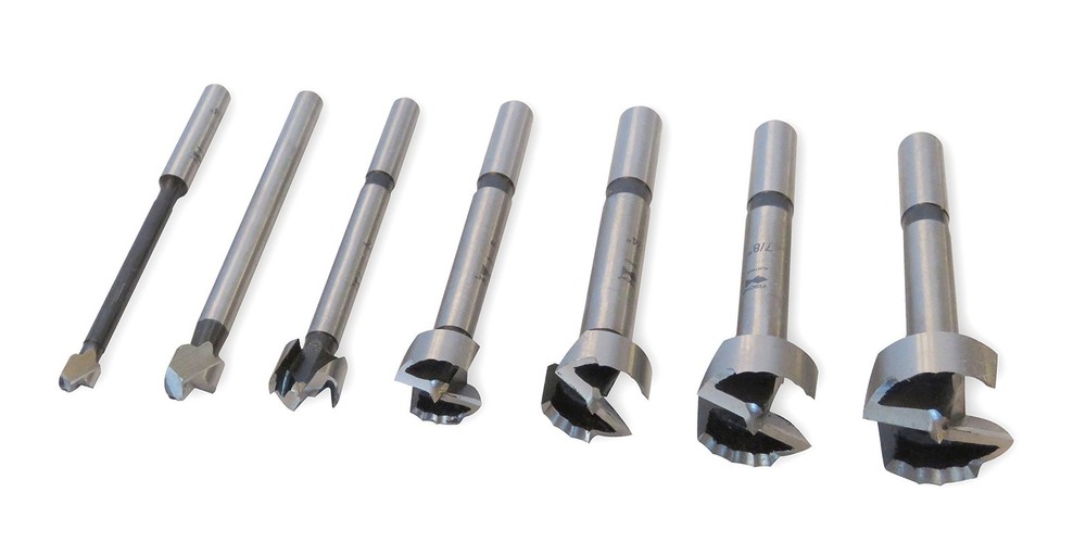 "FISCH Wave Cutter Forstner Bit Set, 7-Piece – Precision Drill Bits for Wo