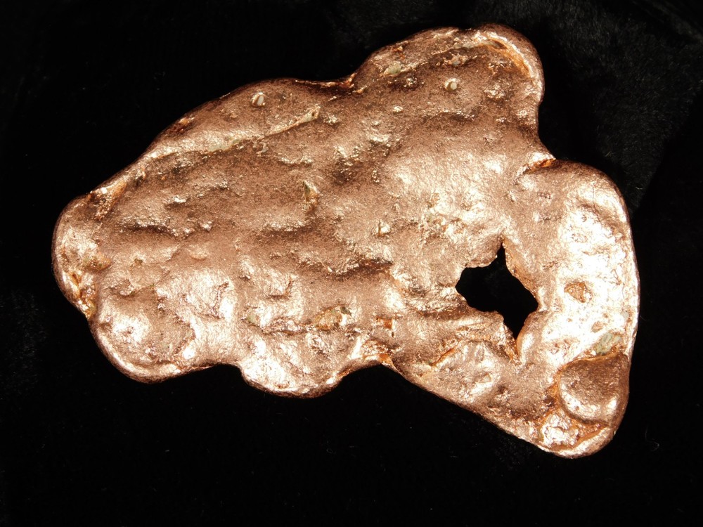 Larger! Super Heavy Solid COPPER NUGGET or Native Copper Float Michigan 99.8gr