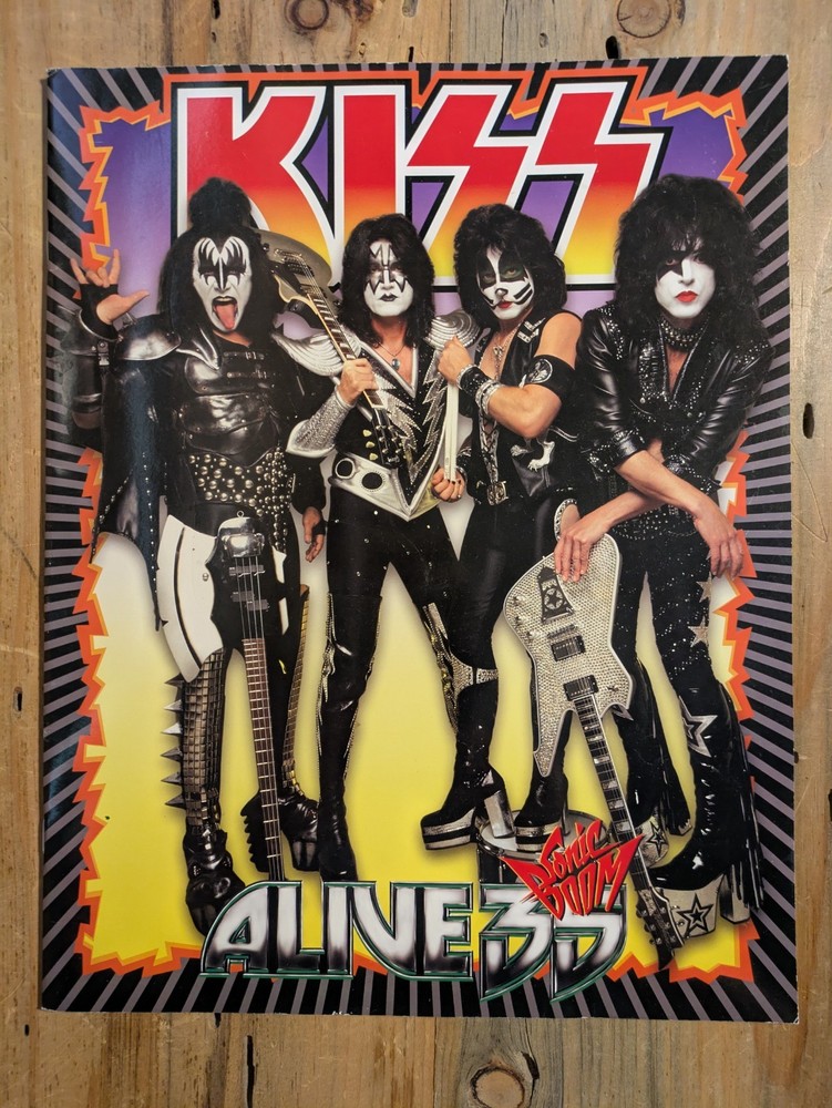 Kiss Alive 35/Sonic Boom Tour Book Program