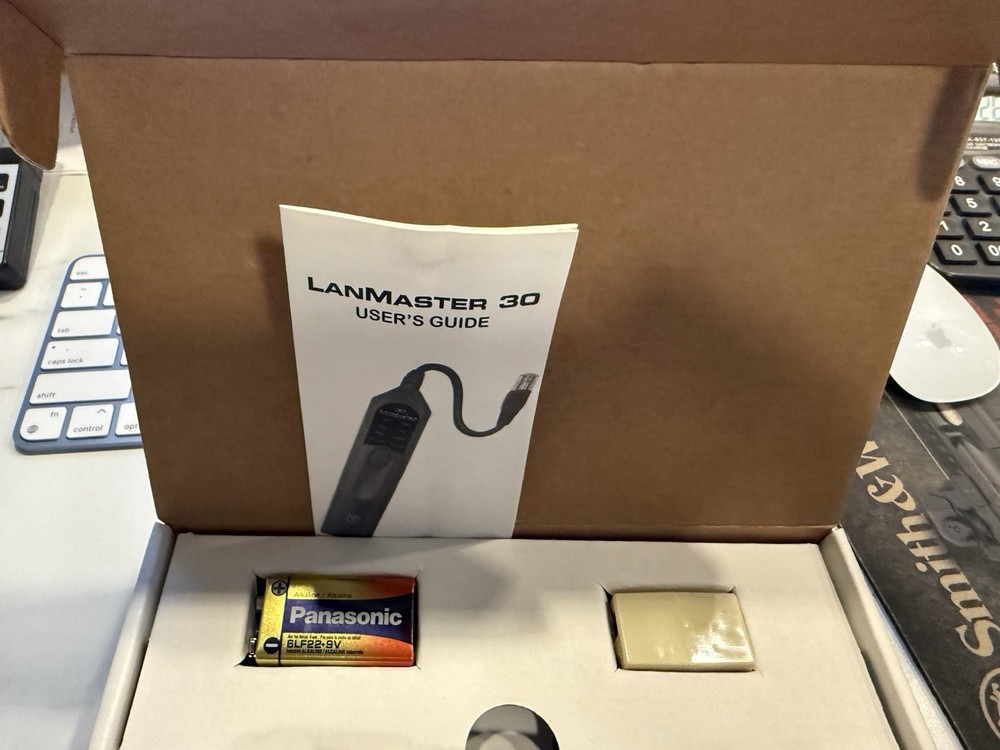 Psiber Lanmaster 30 lm30 Network Outlet ID Tool