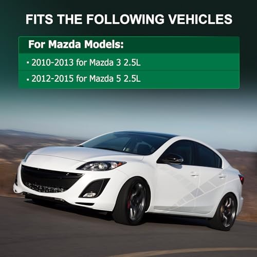 Engine Motor Mount and Transmission Mount Torque Strut Mount Set for Mazda 3
