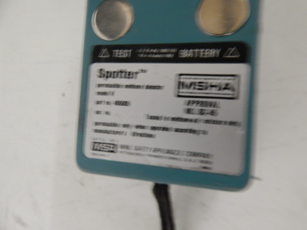 MSA PERMISSIBLE METHANE SPOTTER P/N 465005 (TSM35)