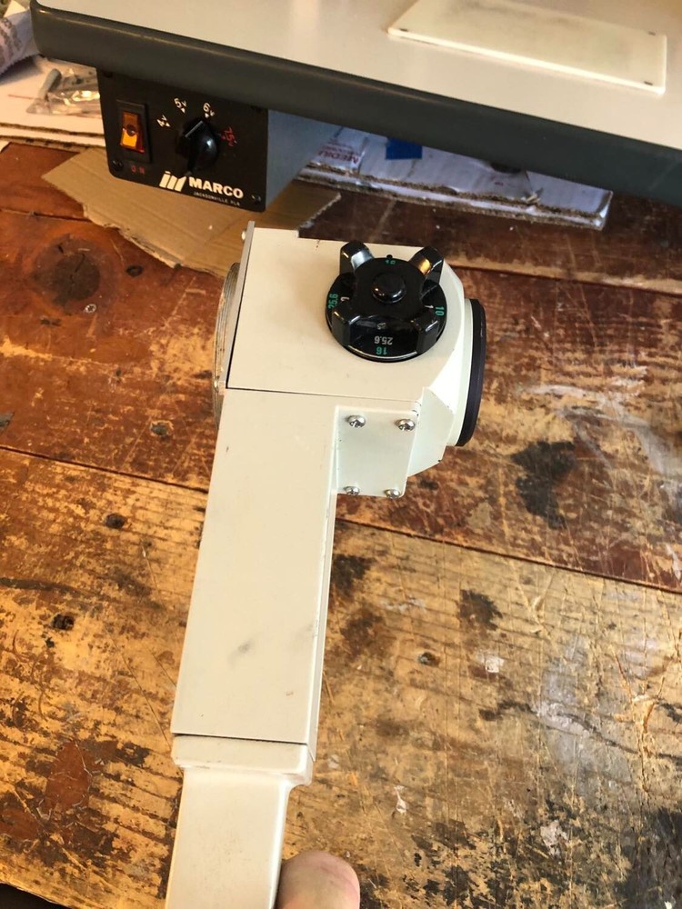 TOPCON SL 5D SLIT LAMP ARM W/ MAG CHANGER.