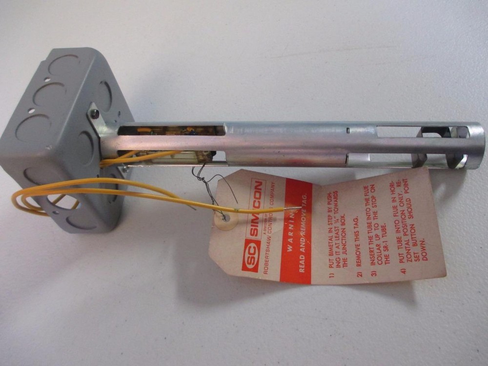 Simicon Robertshaw SR-1 Solid State Stack Control & Flue Sensor