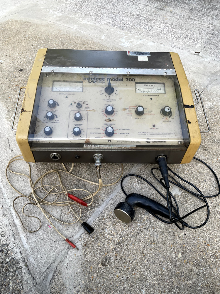 VTG Chattanooga Electrical Stimulation+Ultrasound-Intelect Model 700-Untested
