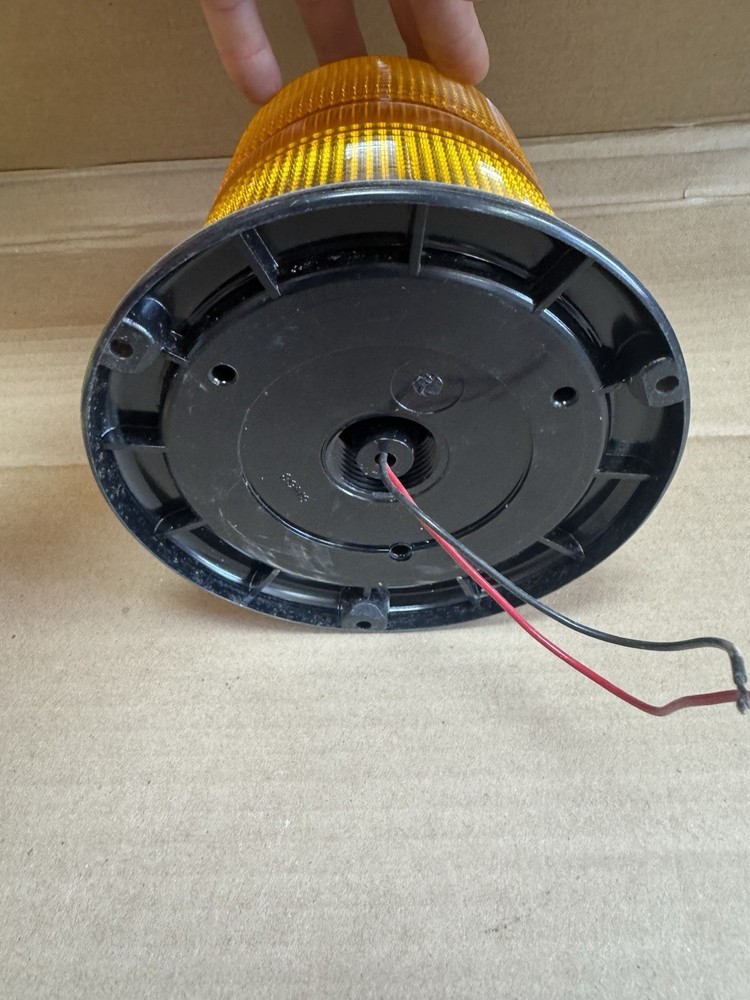 Federal Signal Electra Flash Strobe Light ORANGE