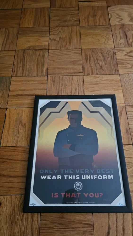 BATTLESTAR GALACTIA SCI-FI CHANNEL REBOOT POSTER