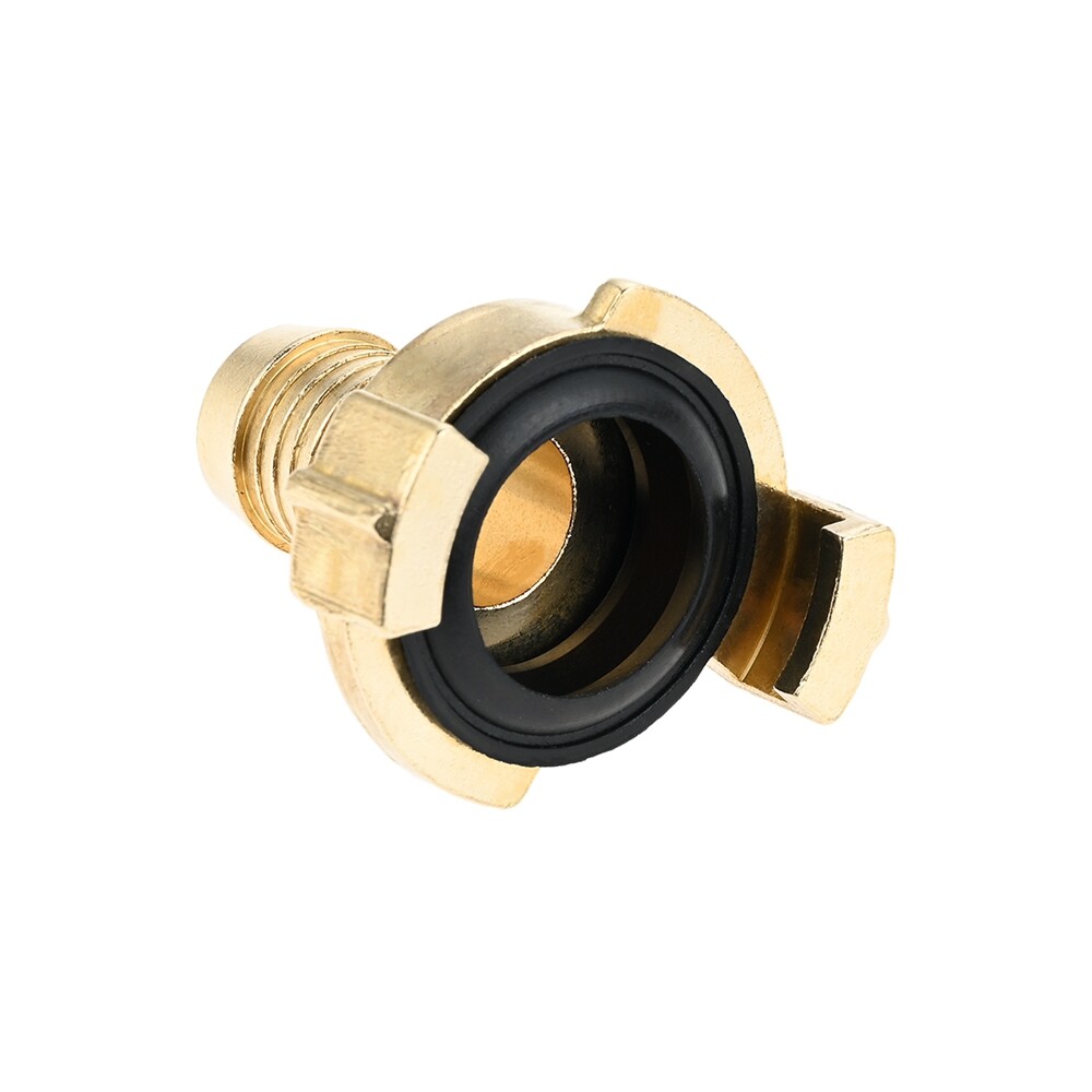 2Pcs Quick Coupling 3/4 Inch for Garden Hose Connector Nozzle Plug-In Coupling
