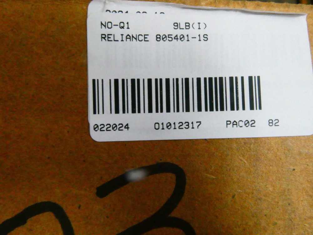 Reliance 805401-1S Dc Power Module Interface Rack