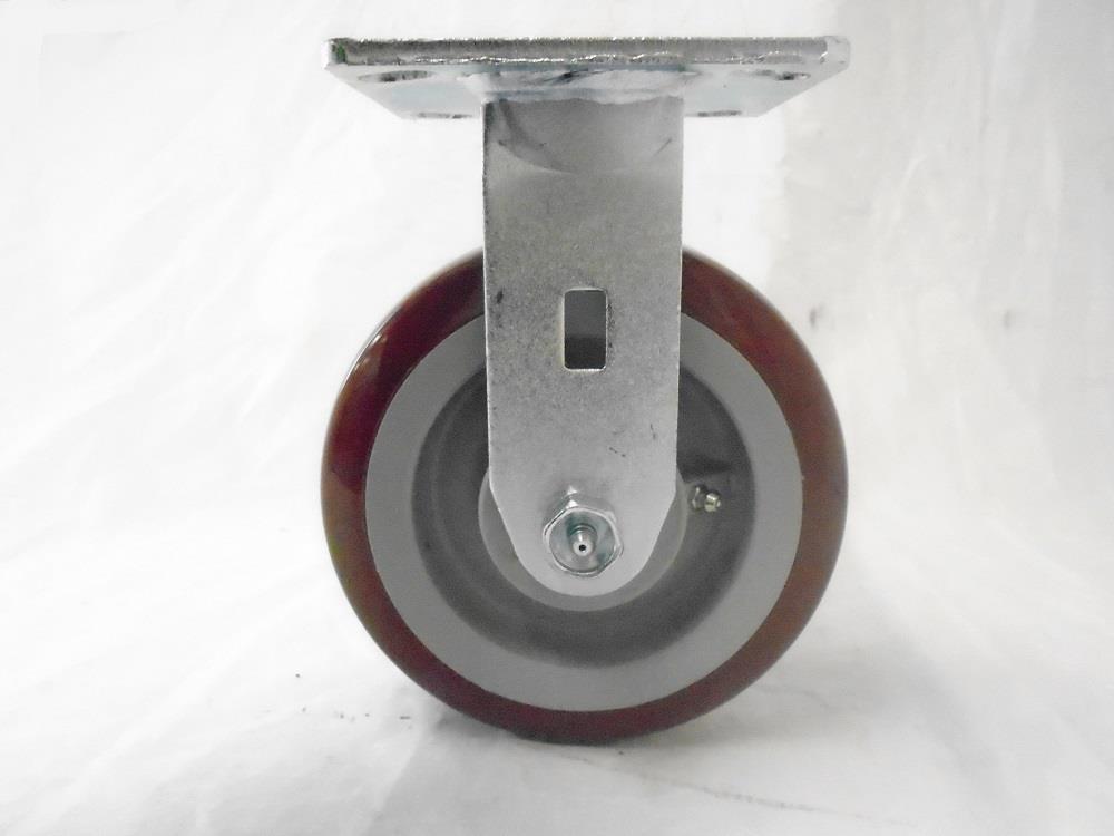 6" x 2" Rigid Caster Polyurethane Wheel 720 lbs Tool Box