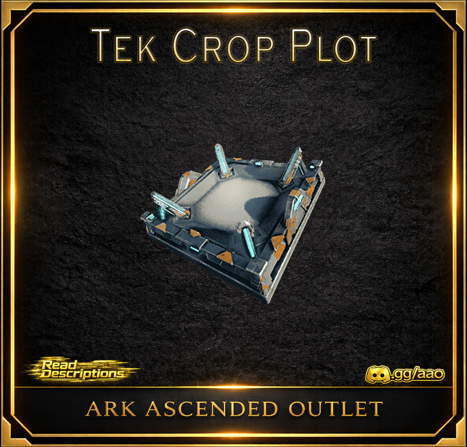 Tek Crop Plot-Ark Survival Ascended-PVE-ASA-Structures-Official-AAO