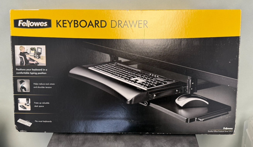 Under desk Keyboard Drawer CRC 91403