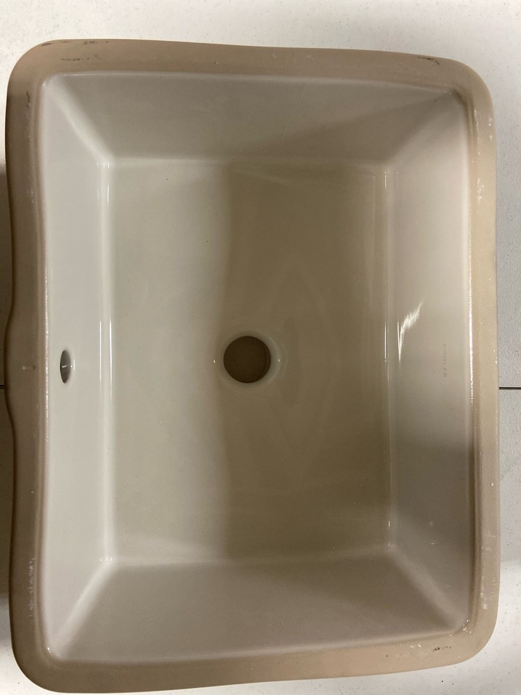 Kohler Verticyl K-2883 Rectangular Undermount Sink with Overflow