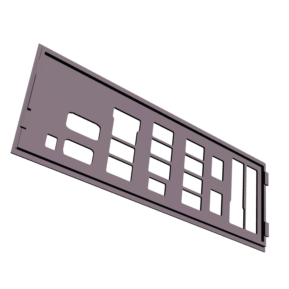 Msi B650 Tomahawk I/O Shield, 3D Printed, IO Backplate