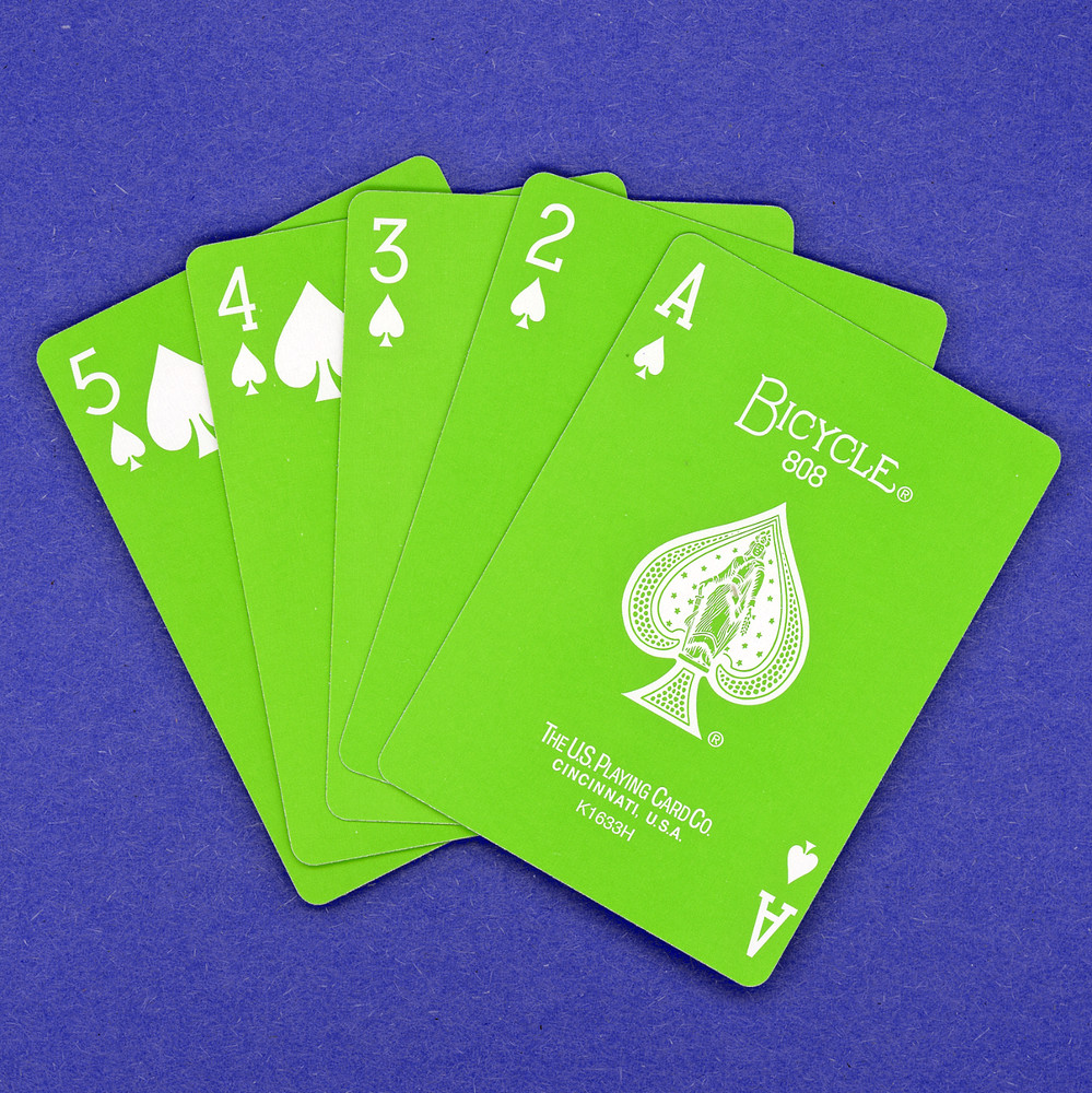 Bicycle Blue Seal Playing Cards Green Ohio