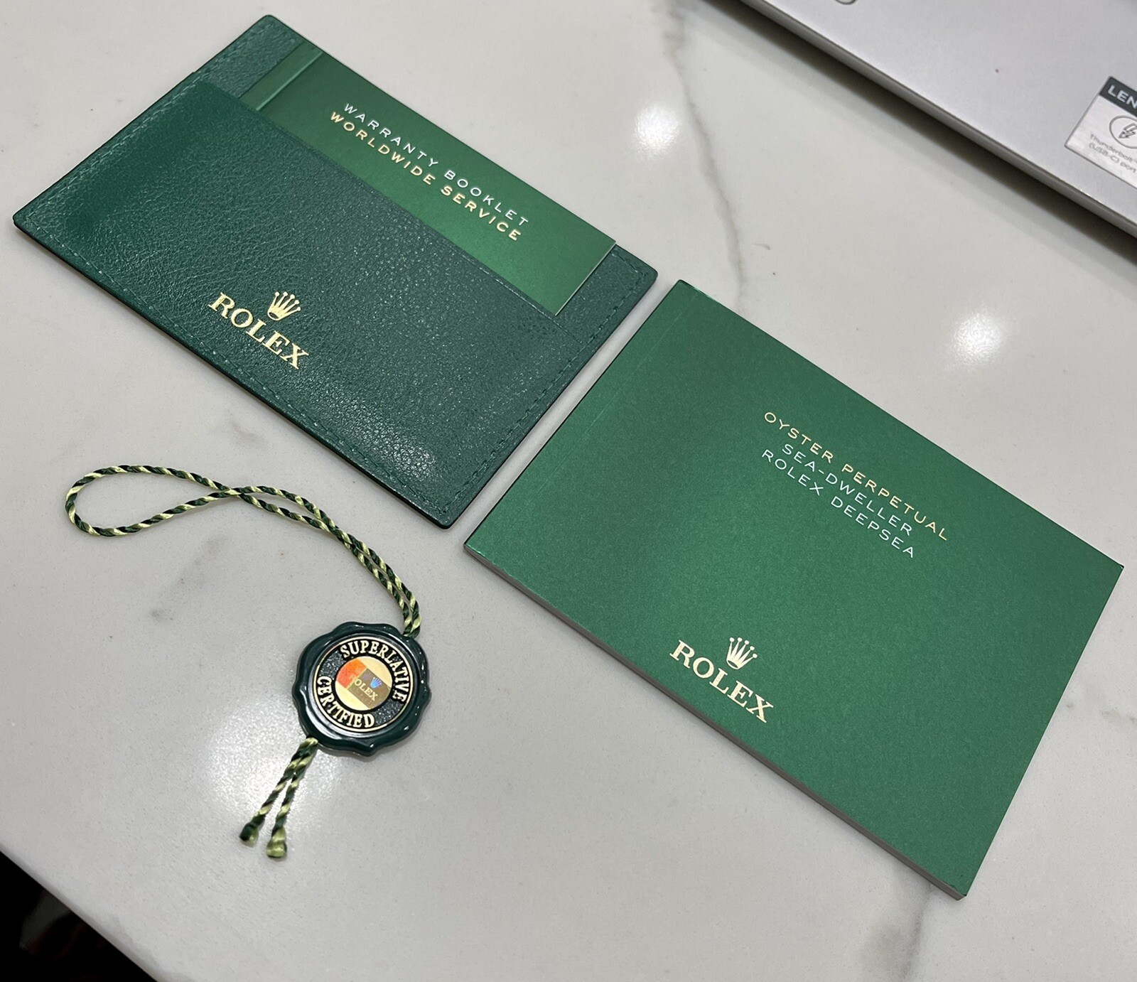 Authentic Rolex Sea Dweller Deepsea Booklet Manual Full Set 126660 126600 James