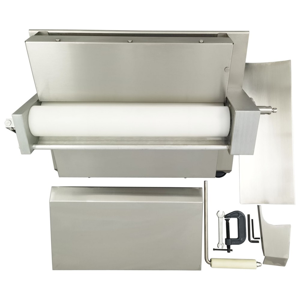 Dough Sheeter Manual Baking Crisp Shortener Pastry Machine Dough Roller Desktop