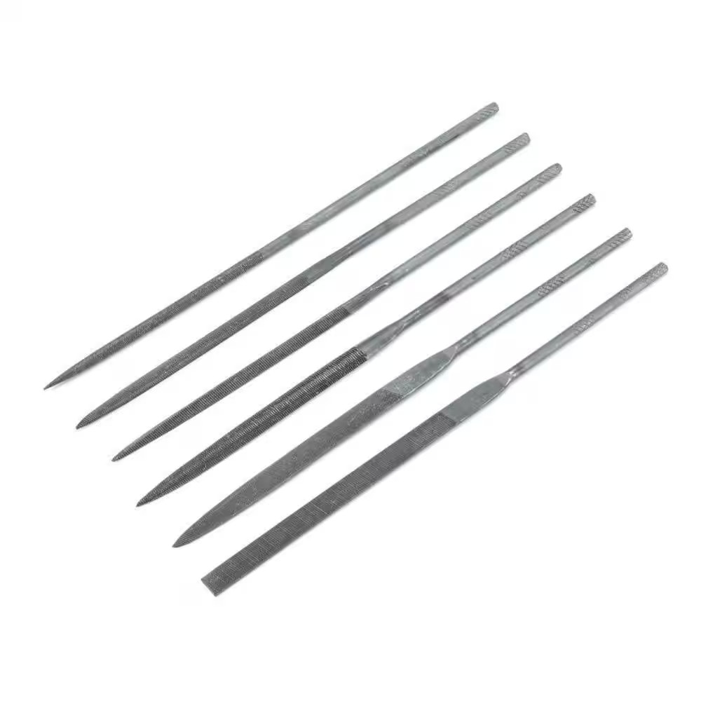 Nicholson 5-1/2 In. Assorted Hobby/Craft Mini File Set (6-Piece)