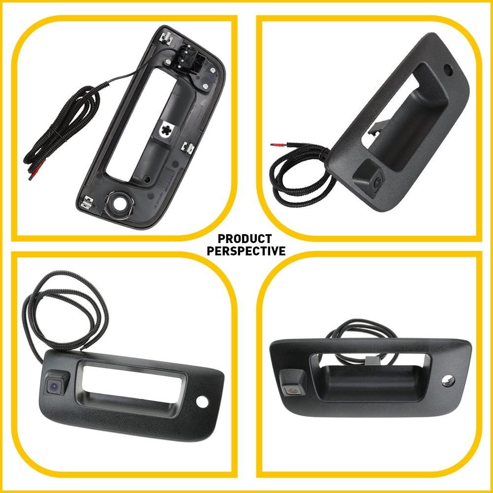 2007-2013 for Chevy Silverado/GMC Rear Sierra View Backup Handle Tailgate Camera