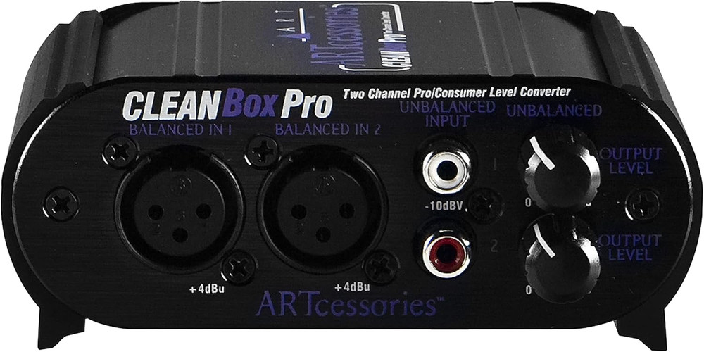 Cleanbox Pro Dual Channel Level Converter (CLEANBOXPRO)